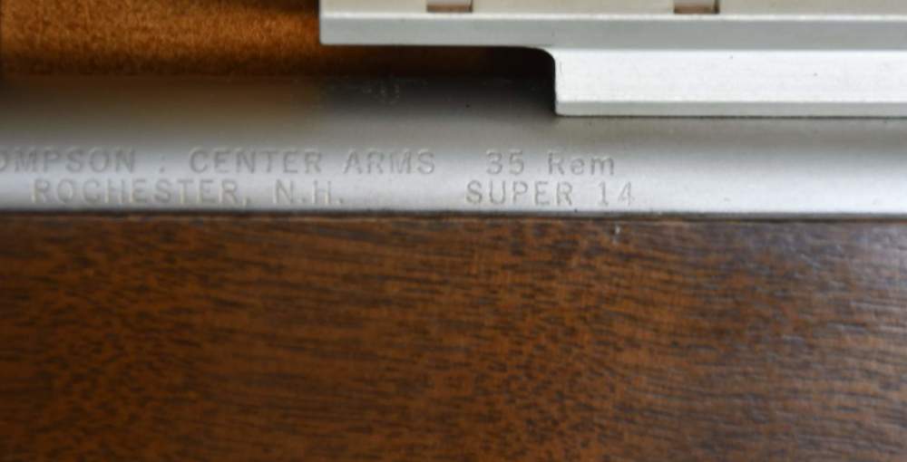 Thompson Center T/C Contender SUPER 14 35 Remington Stainless w/ Case-img-15