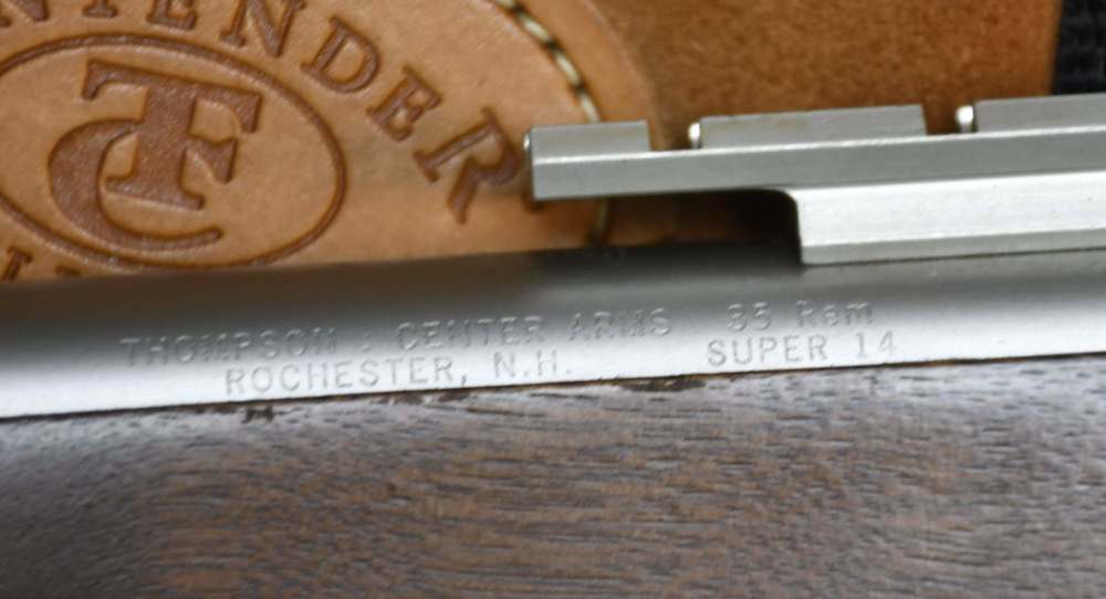 Thompson Center T/C Contender SUPER 14 35 Remington Stainless w/ Case-img-11