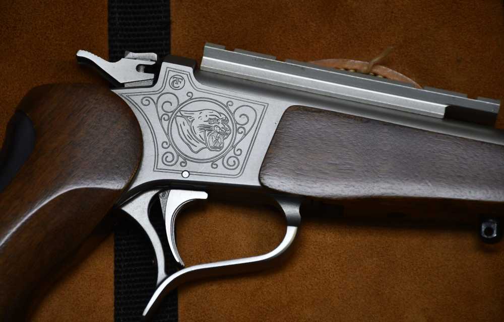 Thompson Center T/C Contender SUPER 14 35 Remington Stainless w/ Case-img-1