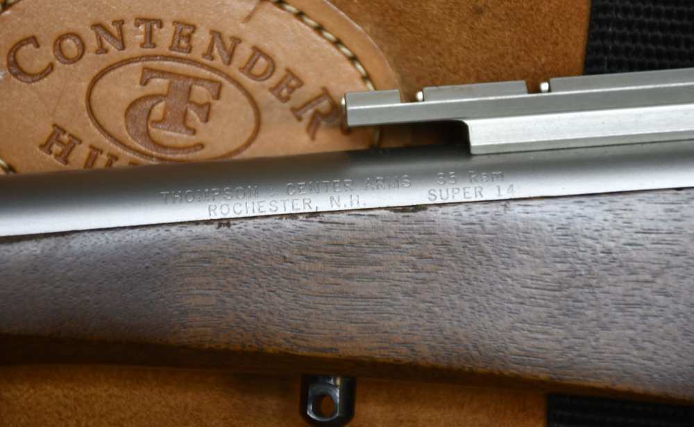 Thompson Center T/C Contender SUPER 14 35 Remington Stainless w/ Case-img-12