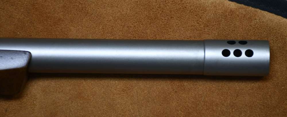 Thompson Center T/C Contender SUPER 14 35 Remington Stainless w/ Case-img-3