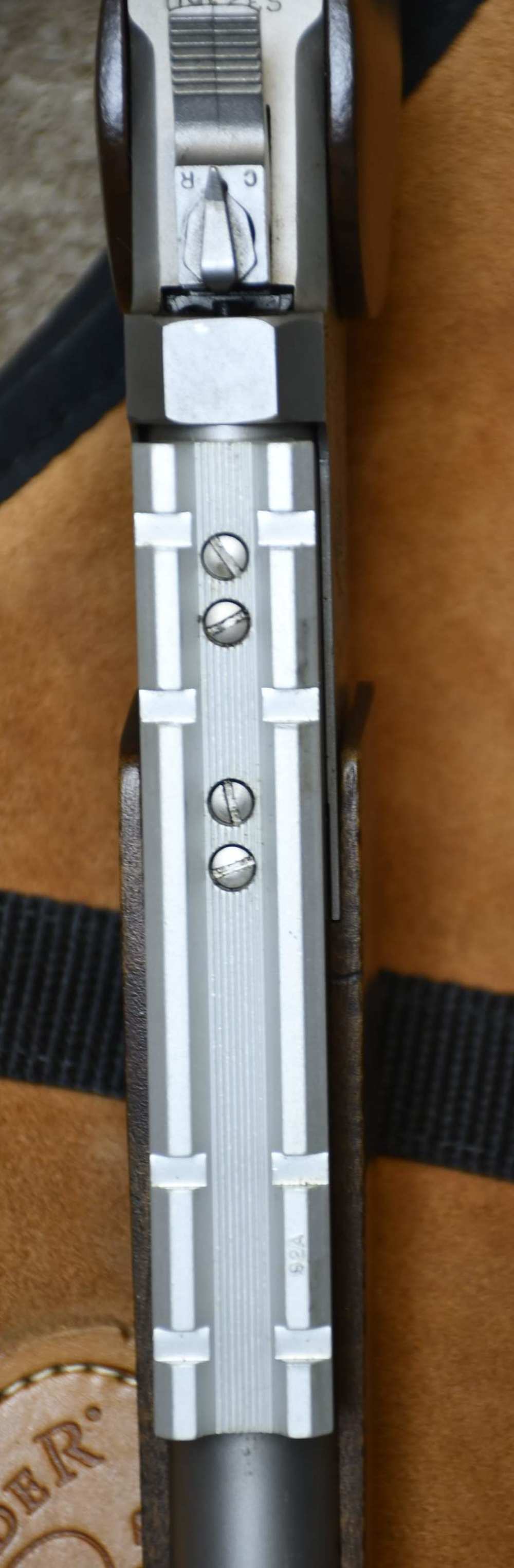Thompson Center T/C Contender SUPER 14 35 Remington Stainless w/ Case-img-13