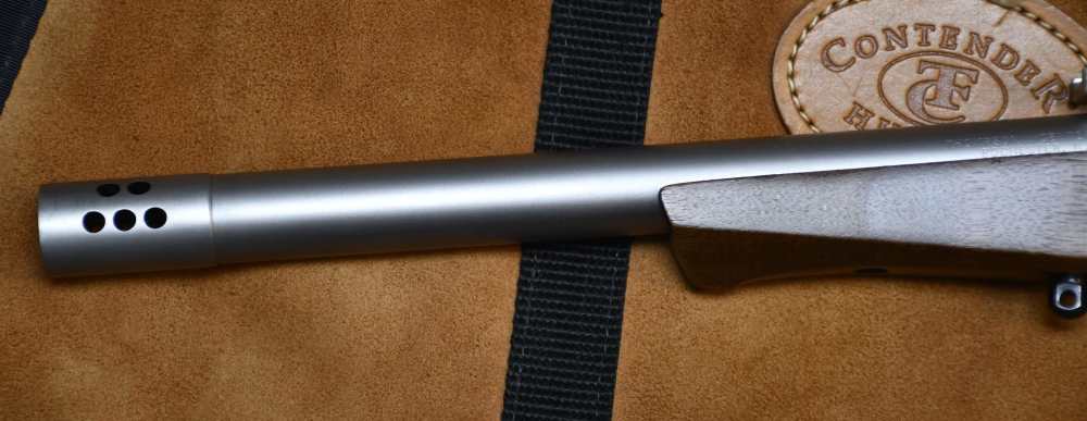 Thompson Center T/C Contender SUPER 14 35 Remington Stainless w/ Case-img-8
