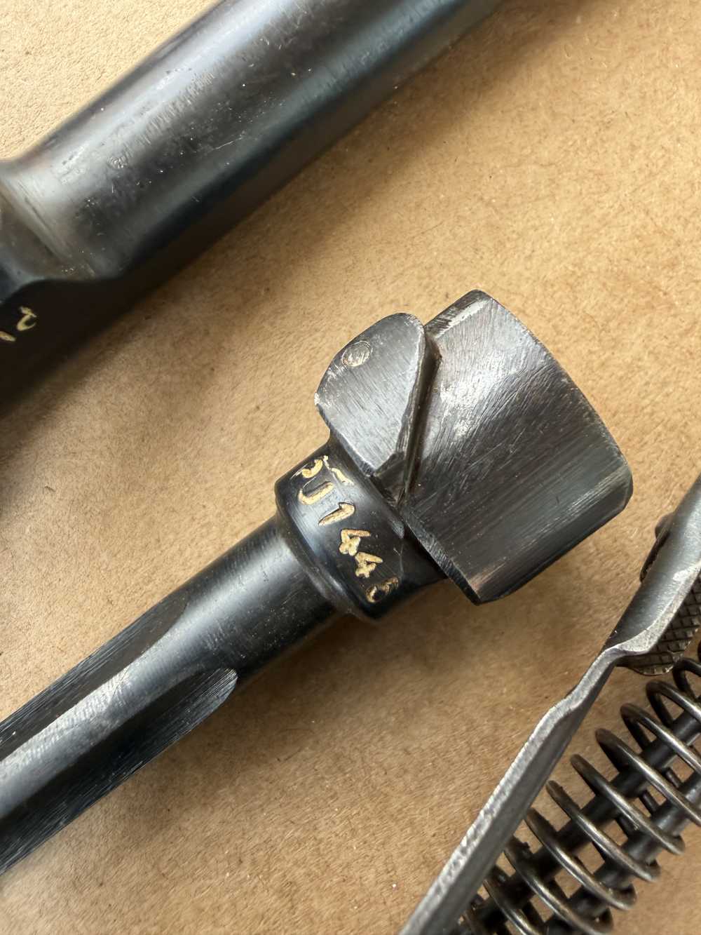WOW! RARE! DONG PALM SWELL MATCHING 1985 ROMANIA AKM PARTS KIT 7.62x39 AK47-img-36