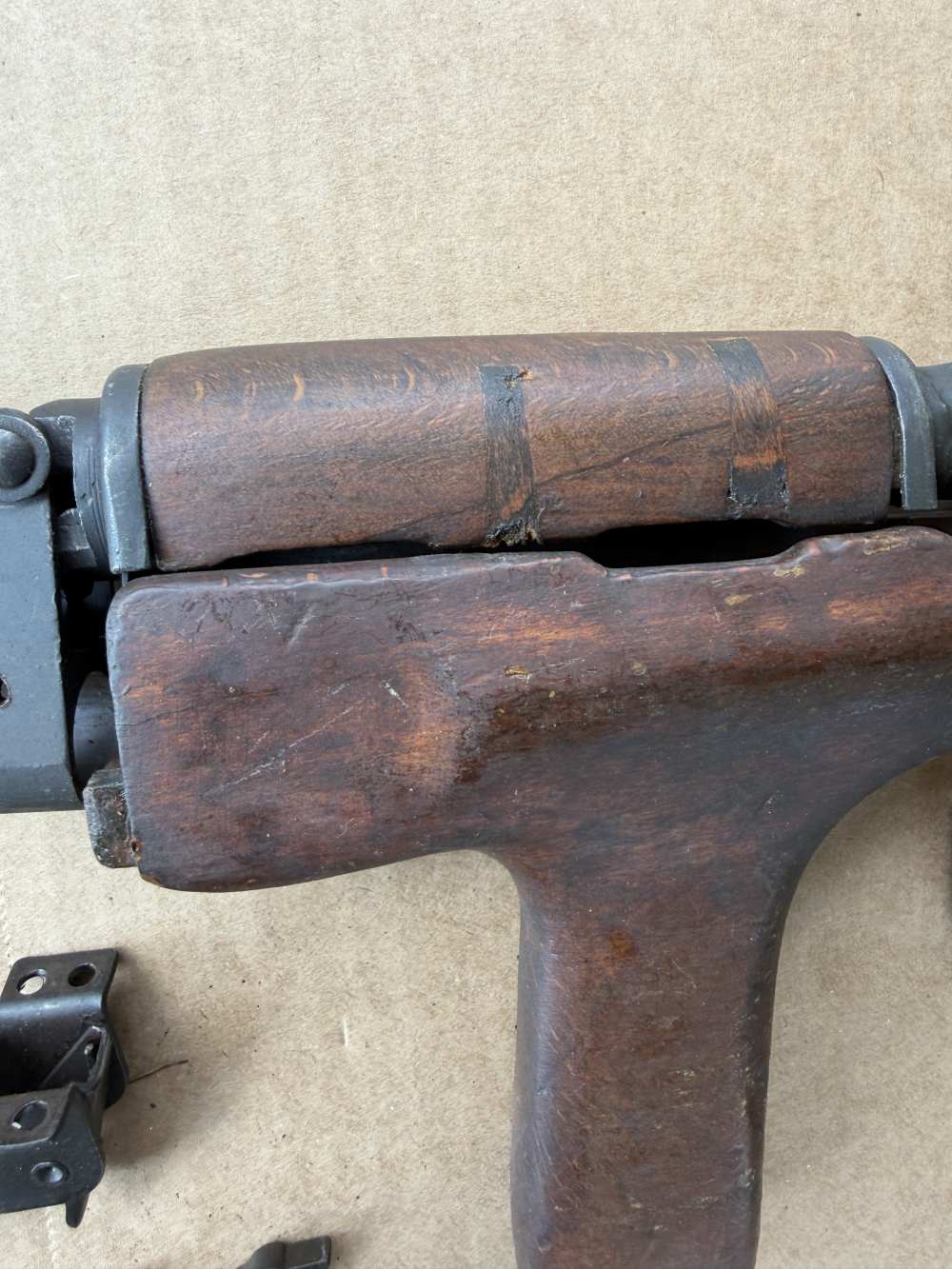 WOW! RARE! DONG PALM SWELL MATCHING 1985 ROMANIA AKM PARTS KIT 7.62x39 AK47-img-14