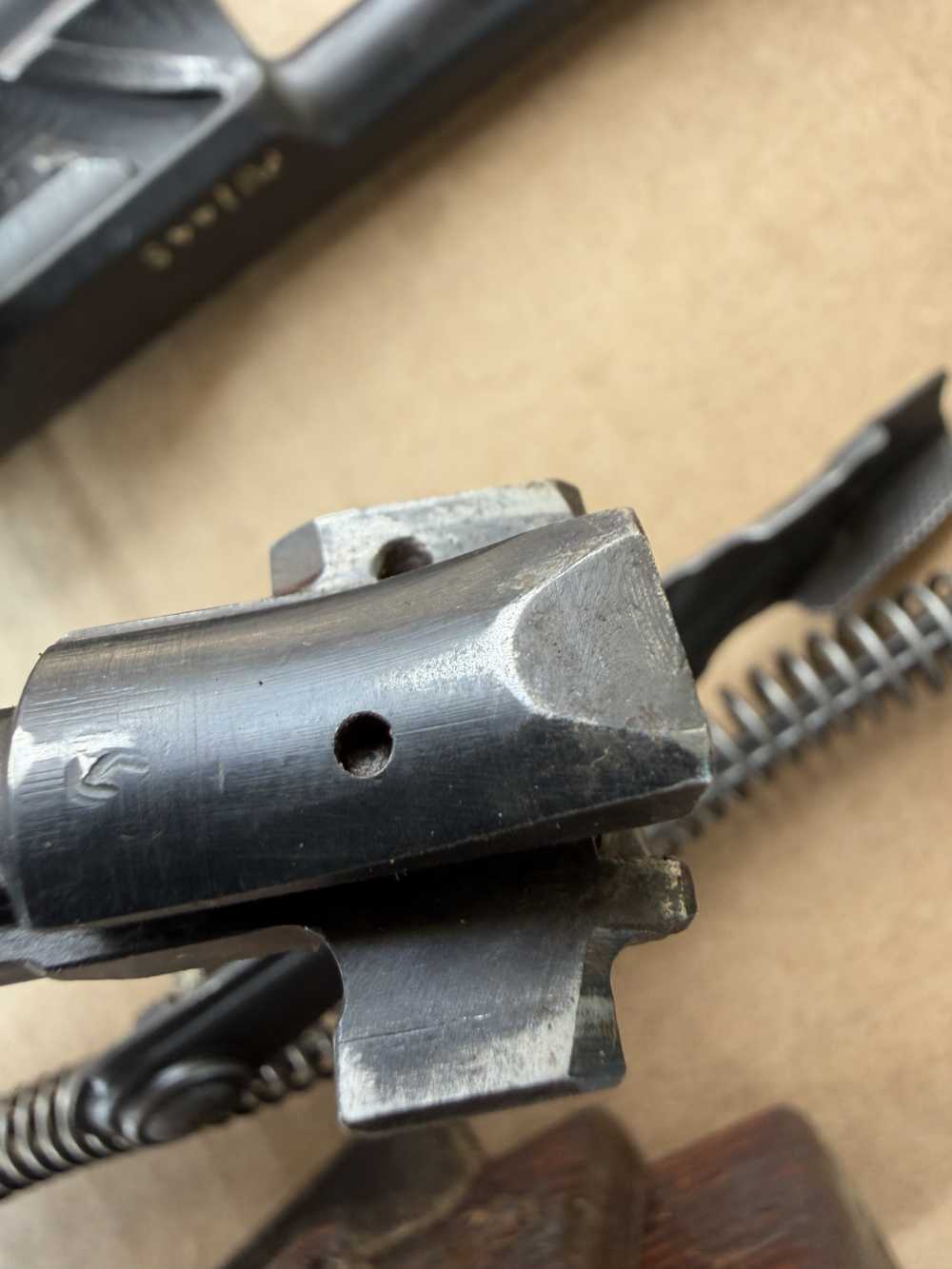 WOW! RARE! DONG PALM SWELL MATCHING 1985 ROMANIA AKM PARTS KIT 7.62x39 AK47-img-39