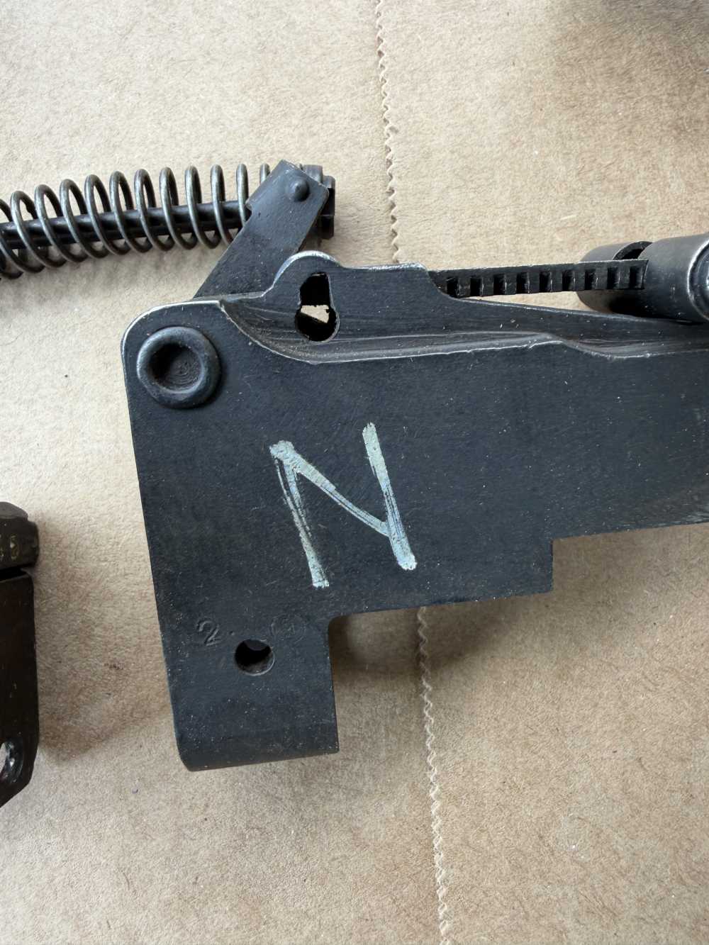 WOW! RARE! DONG PALM SWELL MATCHING 1985 ROMANIA AKM PARTS KIT 7.62x39 AK47-img-43