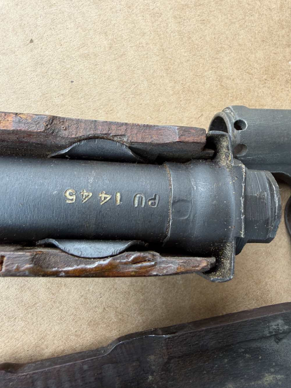 WOW! RARE! DONG PALM SWELL MATCHING 1985 ROMANIA AKM PARTS KIT 7.62x39 AK47-img-42