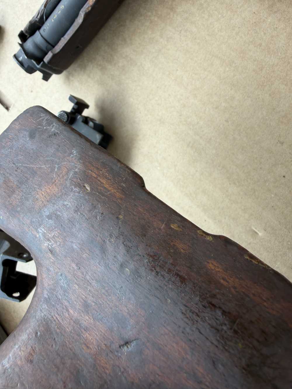 WOW! RARE! DONG PALM SWELL MATCHING 1985 ROMANIA AKM PARTS KIT 7.62x39 AK47-img-52