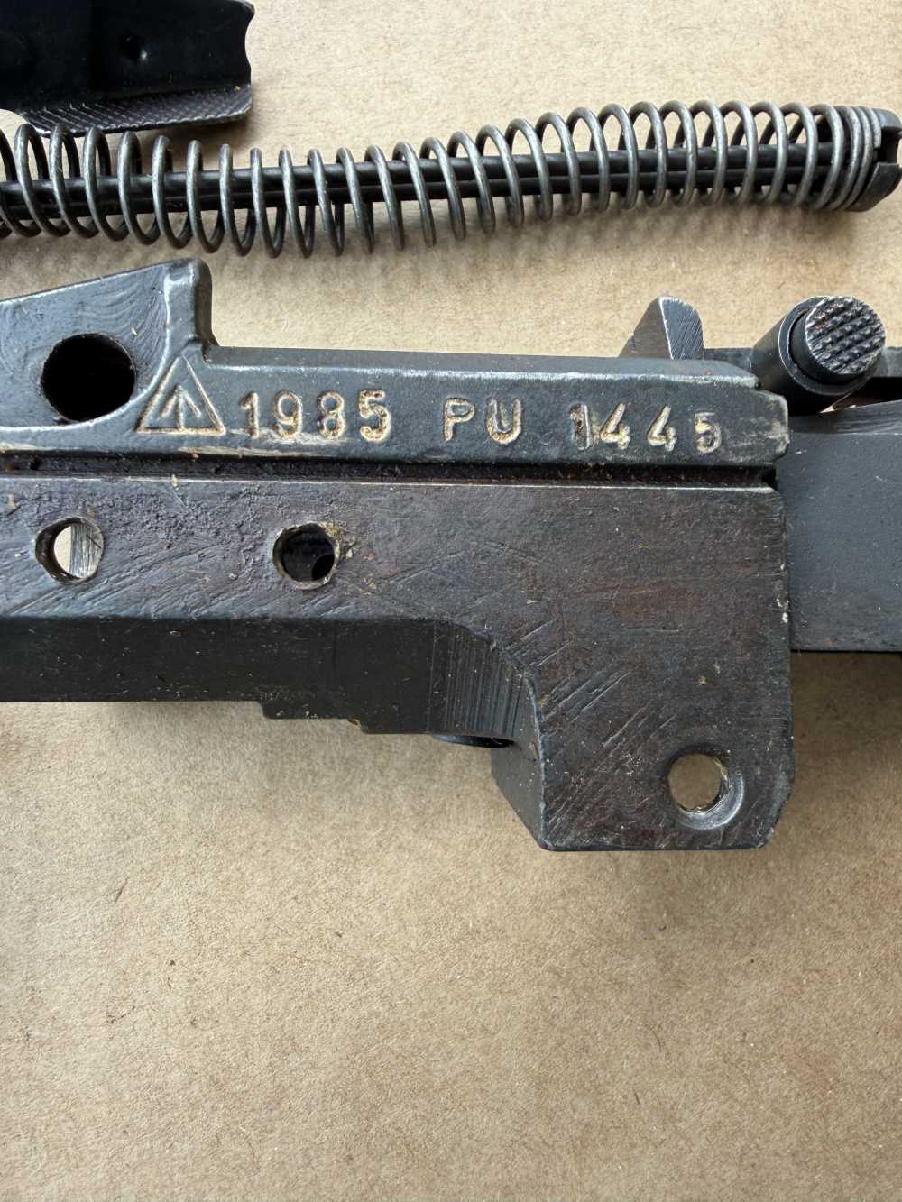 WOW! RARE! DONG PALM SWELL MATCHING 1985 ROMANIA AKM PARTS KIT 7.62x39 AK47-img-16
