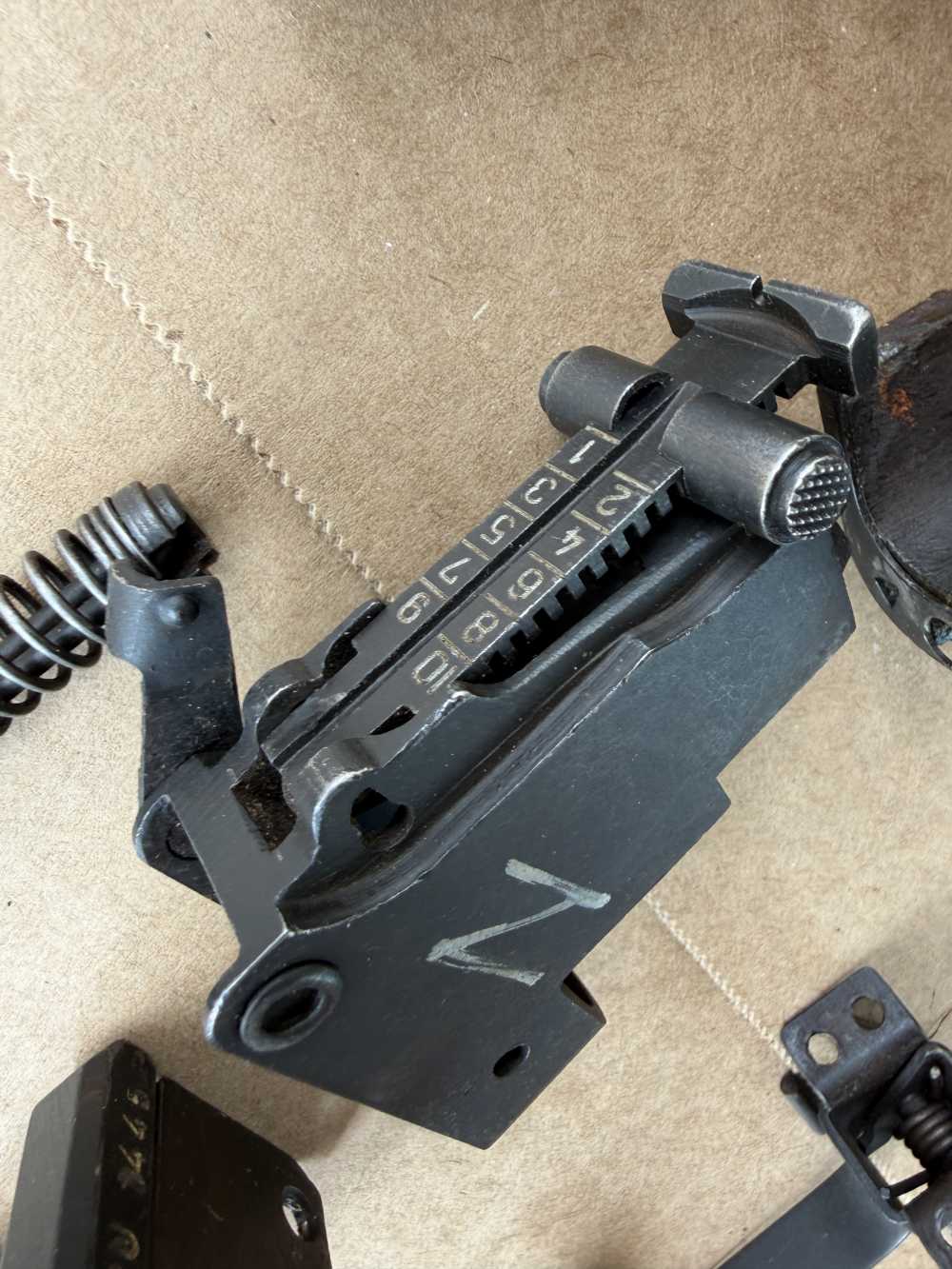 WOW! RARE! DONG PALM SWELL MATCHING 1985 ROMANIA AKM PARTS KIT 7.62x39 AK47-img-44