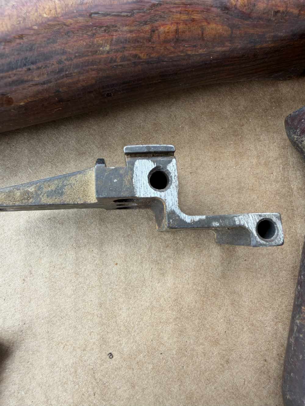 WOW! RARE! DONG PALM SWELL MATCHING 1985 ROMANIA AKM PARTS KIT 7.62x39 AK47-img-2