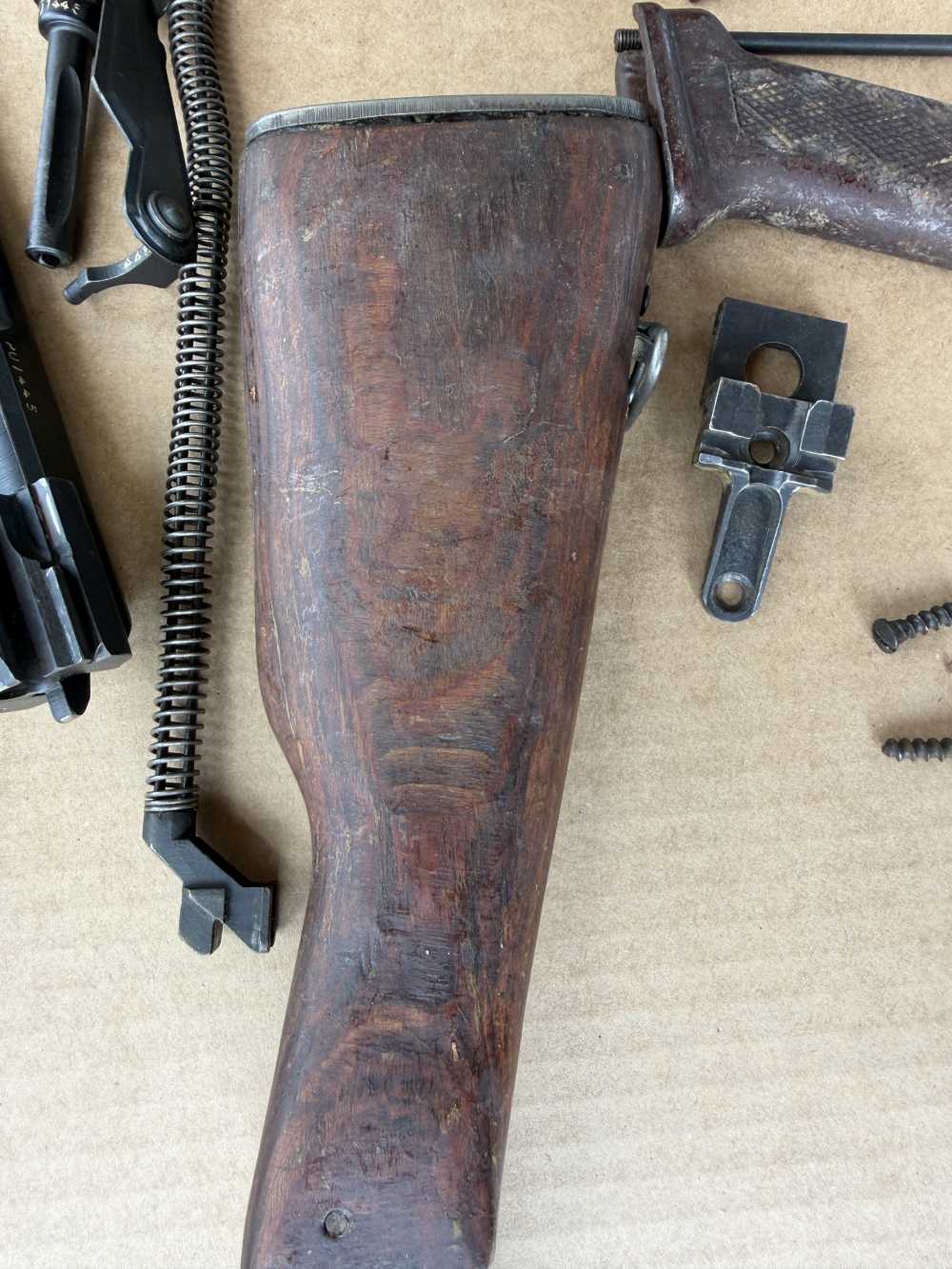 WOW! RARE! DONG PALM SWELL MATCHING 1985 ROMANIA AKM PARTS KIT 7.62x39 AK47-img-40