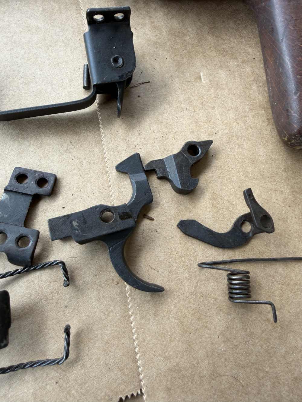 WOW! RARE! DONG PALM SWELL MATCHING 1985 ROMANIA AKM PARTS KIT 7.62x39 AK47-img-9