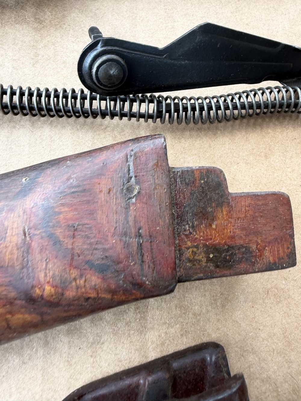 WOW! RARE! DONG PALM SWELL MATCHING 1985 ROMANIA AKM PARTS KIT 7.62x39 AK47-img-20