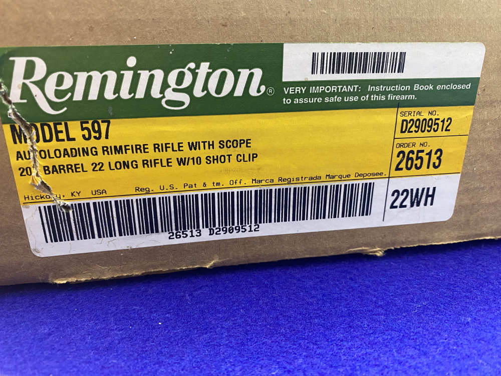 Remington Model 597 .22 LR Autoloading Rifle 20" *HIGH PRECISION SUCCESSOR*-img-3