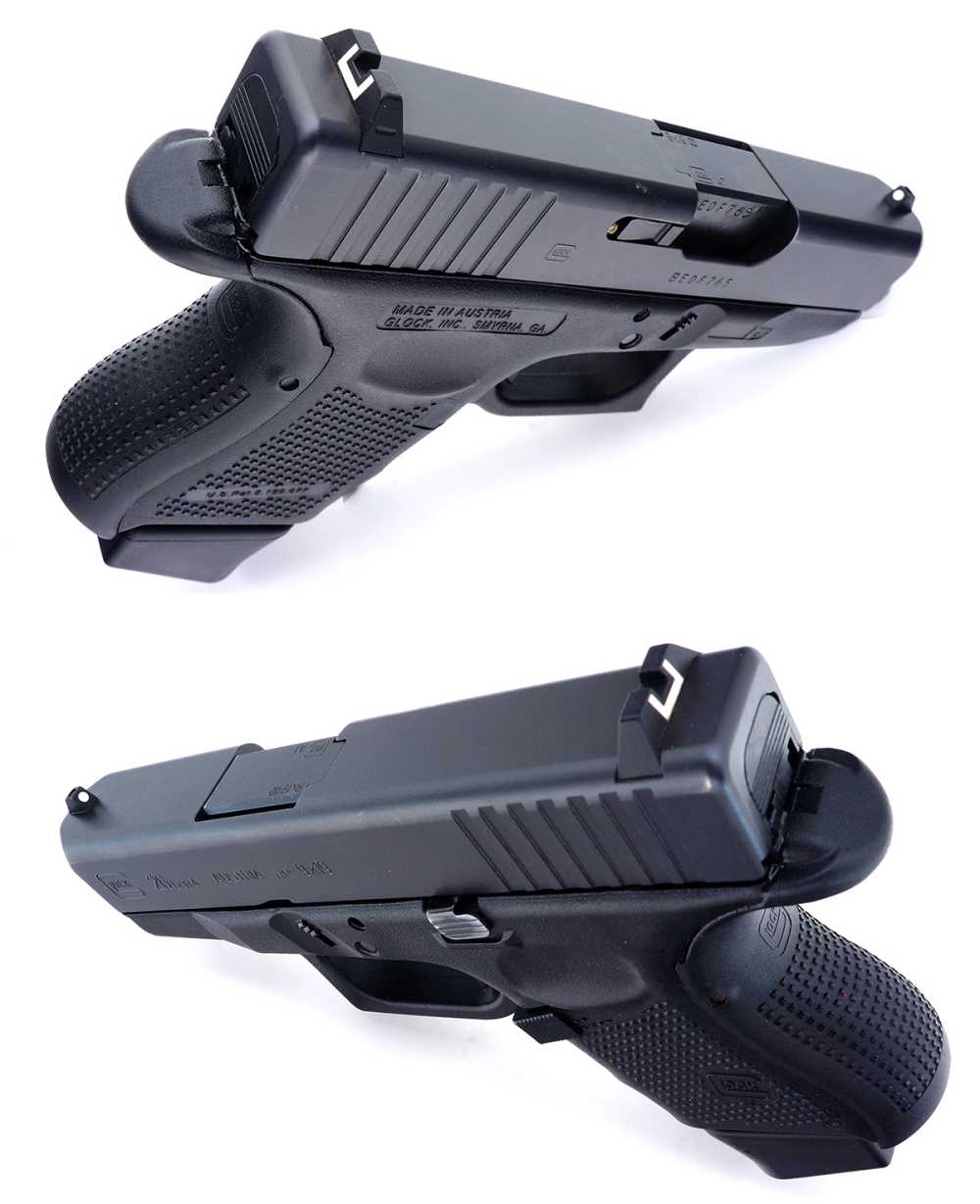 GLOCK MODEL 26 GEN-4 9MM PISTOL W/LEATHER HOLSTER, 10 RD SN# BEDF765-img-2