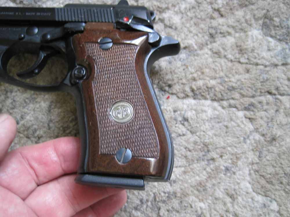  BERETTA MODEL 84F CHEETAH .380ACP WOOD GRIPS NICE VINTAGE PISTOL!-img-11