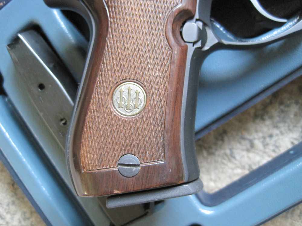  BERETTA MODEL 84F CHEETAH .380ACP WOOD GRIPS NICE VINTAGE PISTOL!-img-2