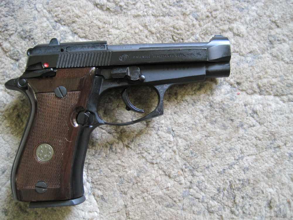  BERETTA MODEL 84F CHEETAH .380ACP WOOD GRIPS NICE VINTAGE PISTOL!-img-8
