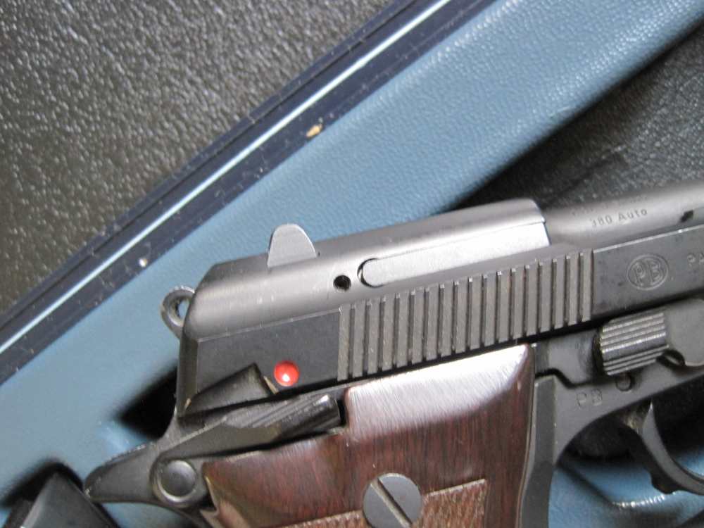  BERETTA MODEL 84F CHEETAH .380ACP WOOD GRIPS NICE VINTAGE PISTOL!-img-3