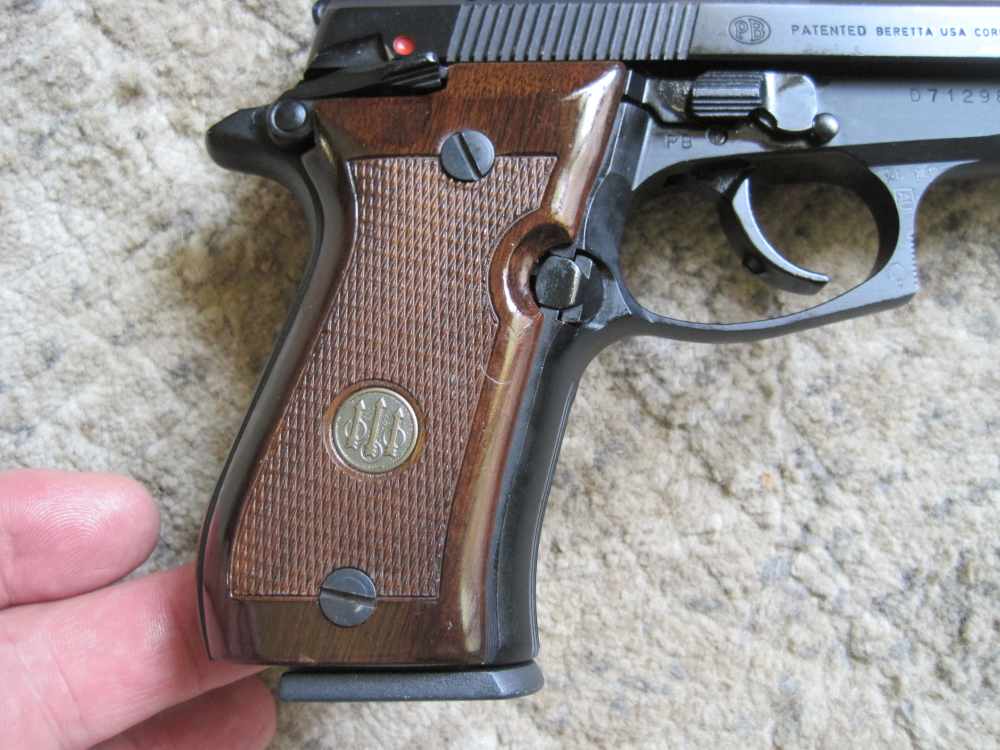  BERETTA MODEL 84F CHEETAH .380ACP WOOD GRIPS NICE VINTAGE PISTOL!-img-10