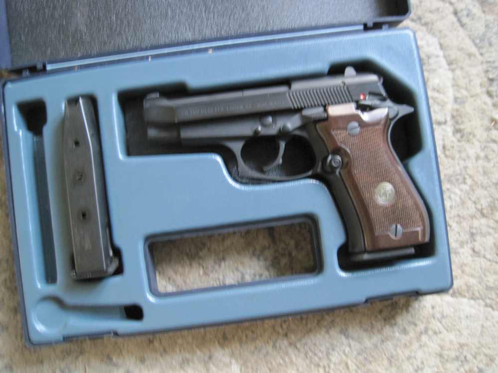 BERETTA MODEL 84F CHEETAH .380ACP WOOD GRIPS NICE VINTAGE PISTOL!-img-0