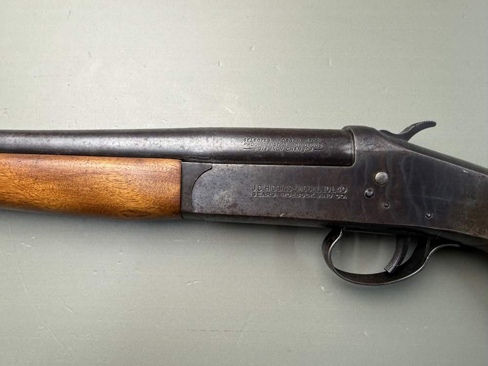 J.C. Higgins Model 101.40 20 Gauge Single Shot Shotgun – 2 3/4” Chamber-img-9