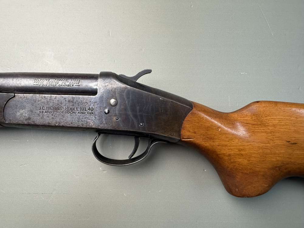 J.C. Higgins Model 101.40 20 Gauge Single Shot Shotgun – 2 3/4” Chamber-img-7