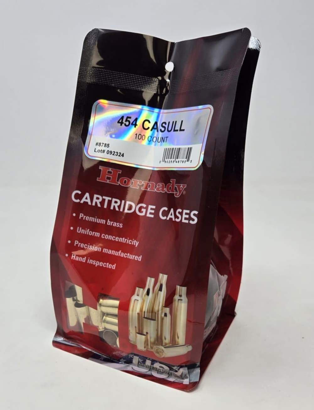 Hornady 454 Casull Unprimed Brass #8785 600 Cases-img-0