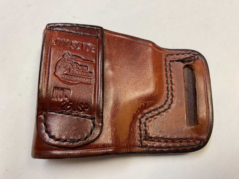Don Hume Saddle Brown Leather Holster No.25USP-img-3