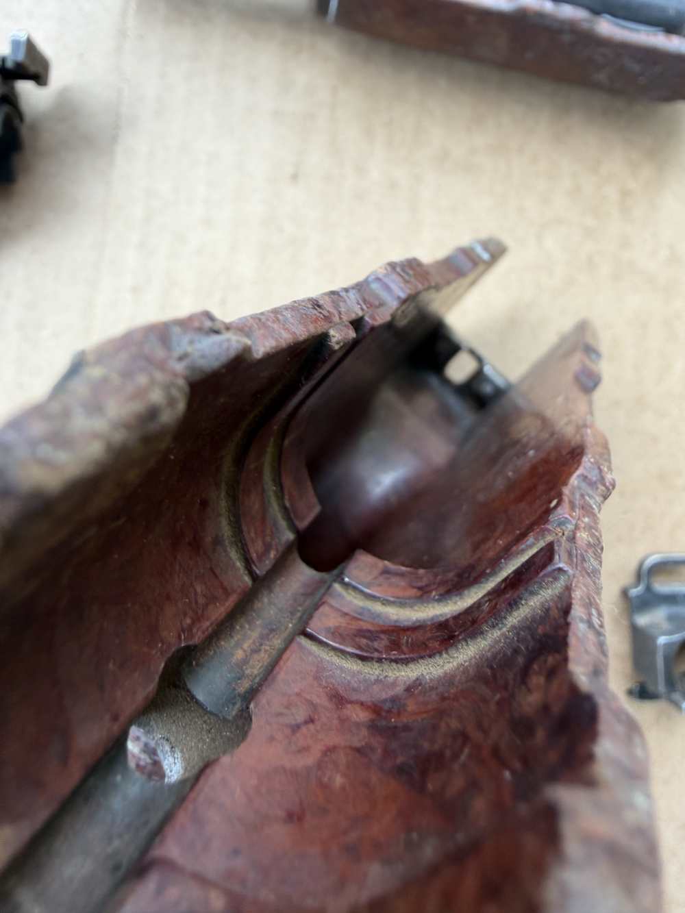 WOW! RARE! BAKELITE DONG ROMANIA BATTLEFIELD AK47 PARTS KIT 7.62 MATCHING-img-67