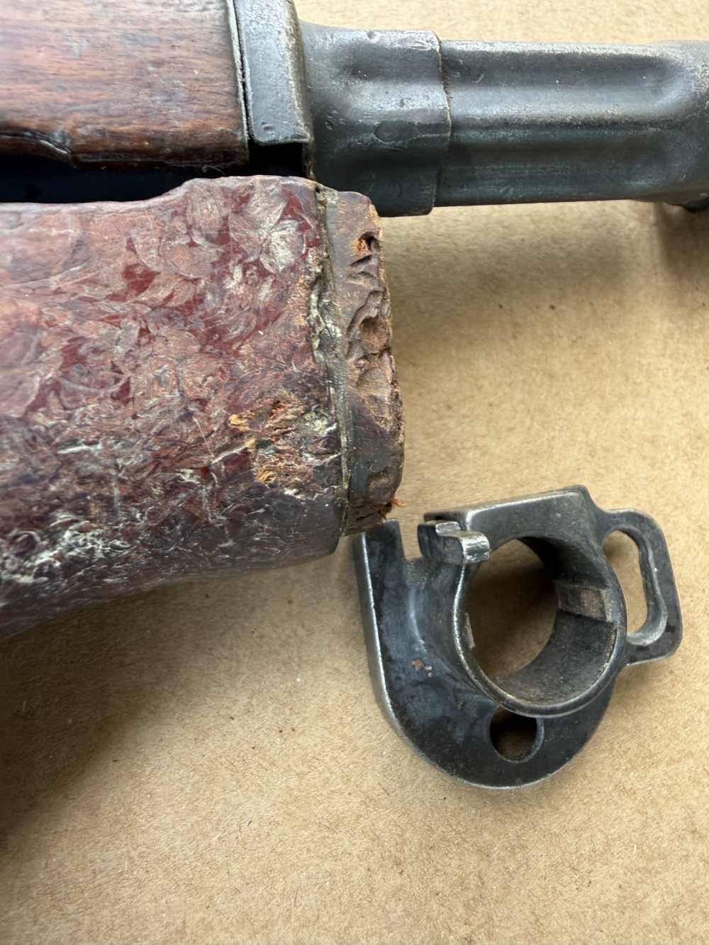 WOW! RARE! BAKELITE DONG ROMANIA BATTLEFIELD AK47 PARTS KIT 7.62 MATCHING-img-17