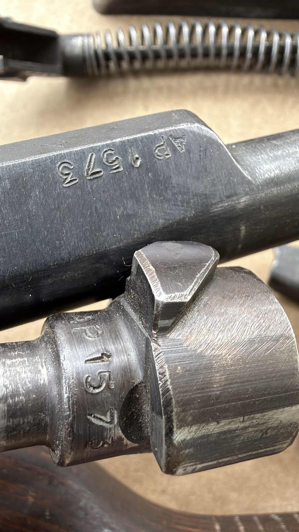 WOW! RARE! BAKELITE DONG ROMANIA BATTLEFIELD AK47 PARTS KIT 7.62 MATCHING-img-52