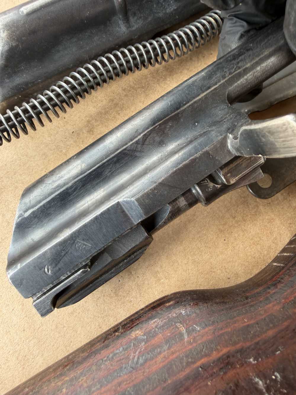 WOW! RARE! BAKELITE DONG ROMANIA BATTLEFIELD AK47 PARTS KIT 7.62 MATCHING-img-40