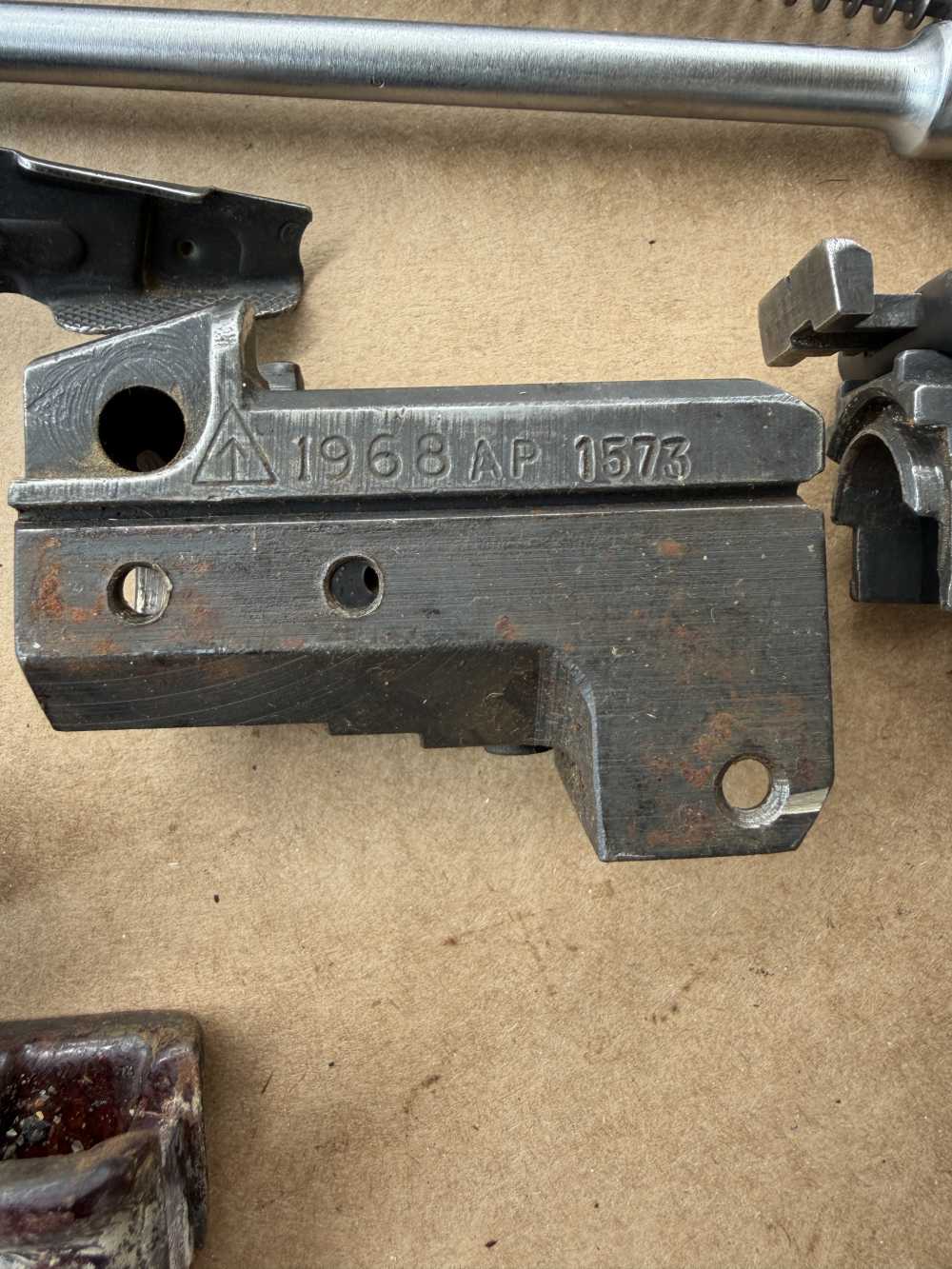WOW! RARE! BAKELITE DONG ROMANIA BATTLEFIELD AK47 PARTS KIT 7.62 MATCHING-img-25