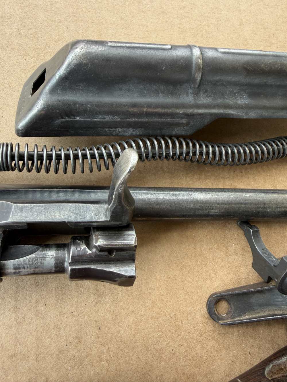 WOW! RARE! BAKELITE DONG ROMANIA BATTLEFIELD AK47 PARTS KIT 7.62 MATCHING-img-29