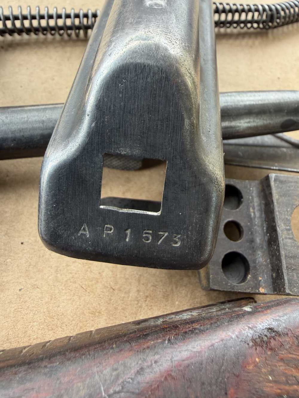 WOW! RARE! BAKELITE DONG ROMANIA BATTLEFIELD AK47 PARTS KIT 7.62 MATCHING-img-50