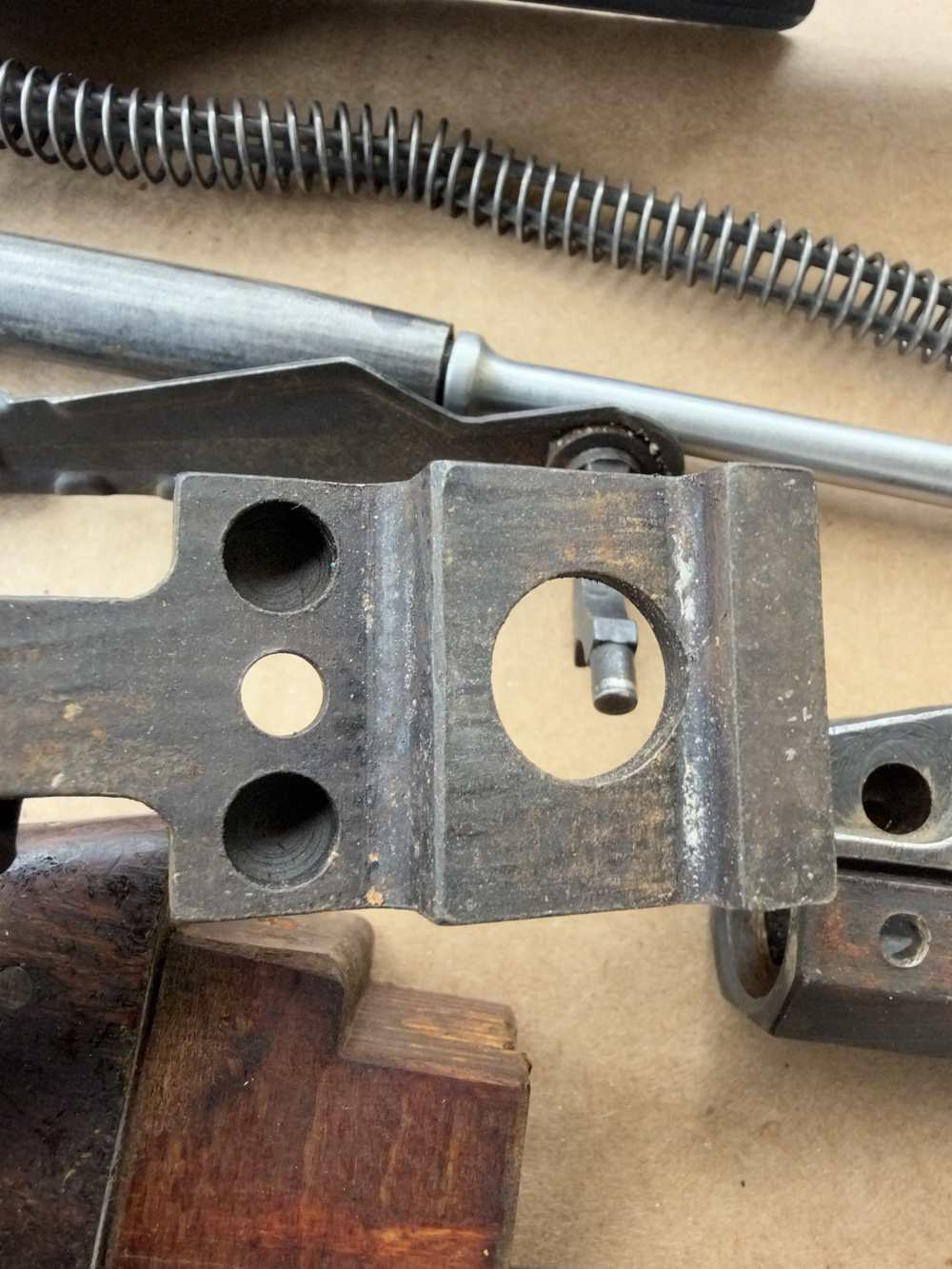 WOW! RARE! BAKELITE DONG ROMANIA BATTLEFIELD AK47 PARTS KIT 7.62 MATCHING-img-36