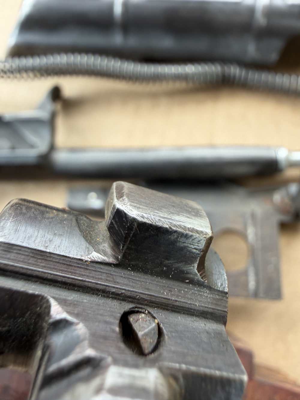 WOW! RARE! BAKELITE DONG ROMANIA BATTLEFIELD AK47 PARTS KIT 7.62 MATCHING-img-45