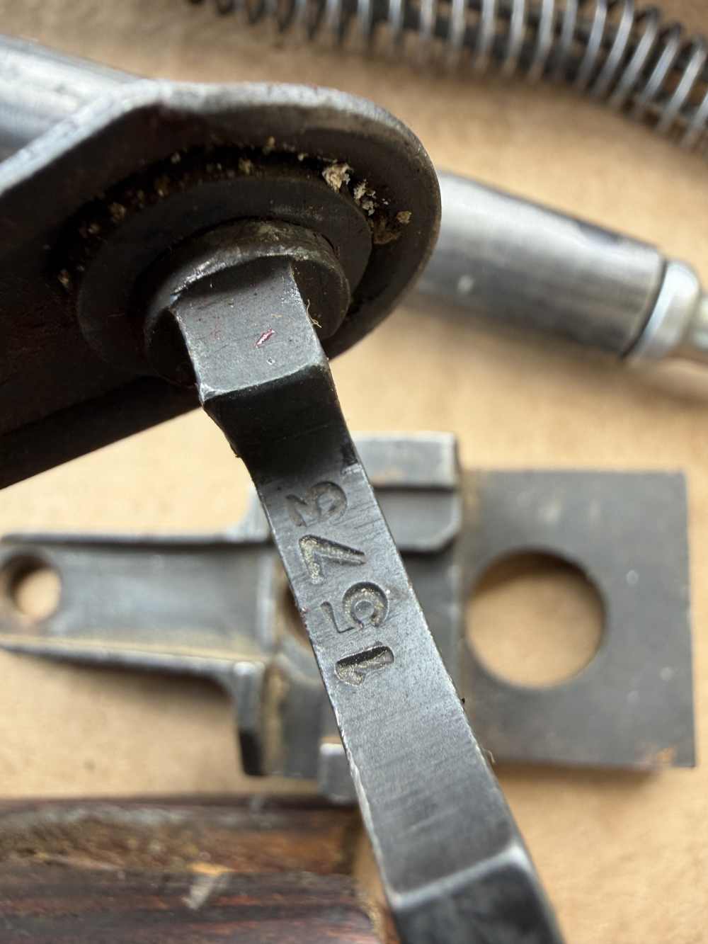 WOW! RARE! BAKELITE DONG ROMANIA BATTLEFIELD AK47 PARTS KIT 7.62 MATCHING-img-35