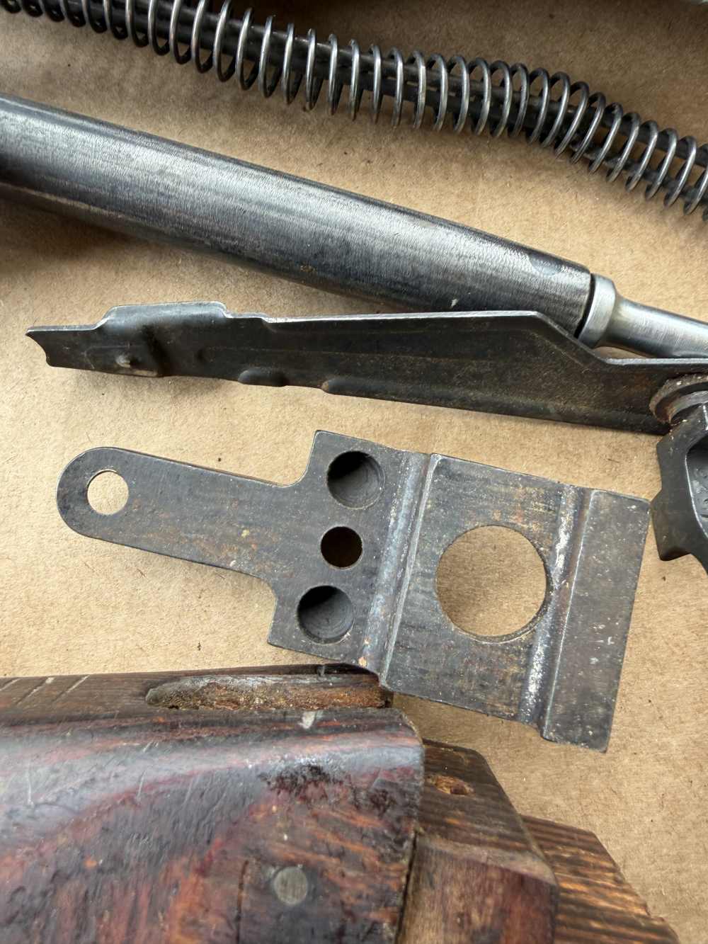 WOW! RARE! BAKELITE DONG ROMANIA BATTLEFIELD AK47 PARTS KIT 7.62 MATCHING-img-37