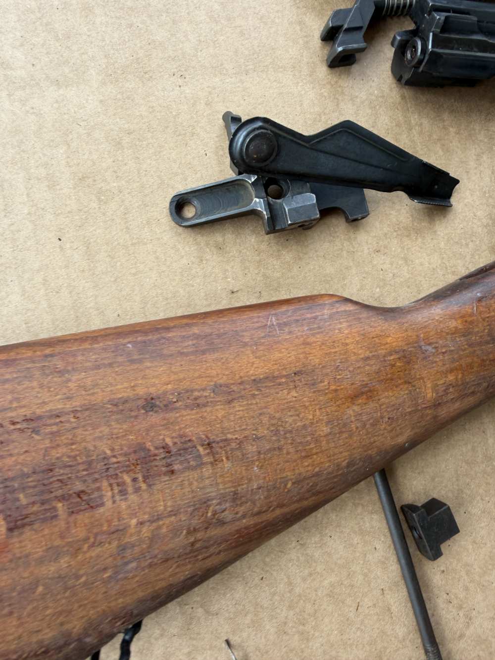 CLEAN PALM SWELL HANDGUARDS 1963 ROMANIAN HARDWOOD BLUED AKM KIT 7.62x39-img-15