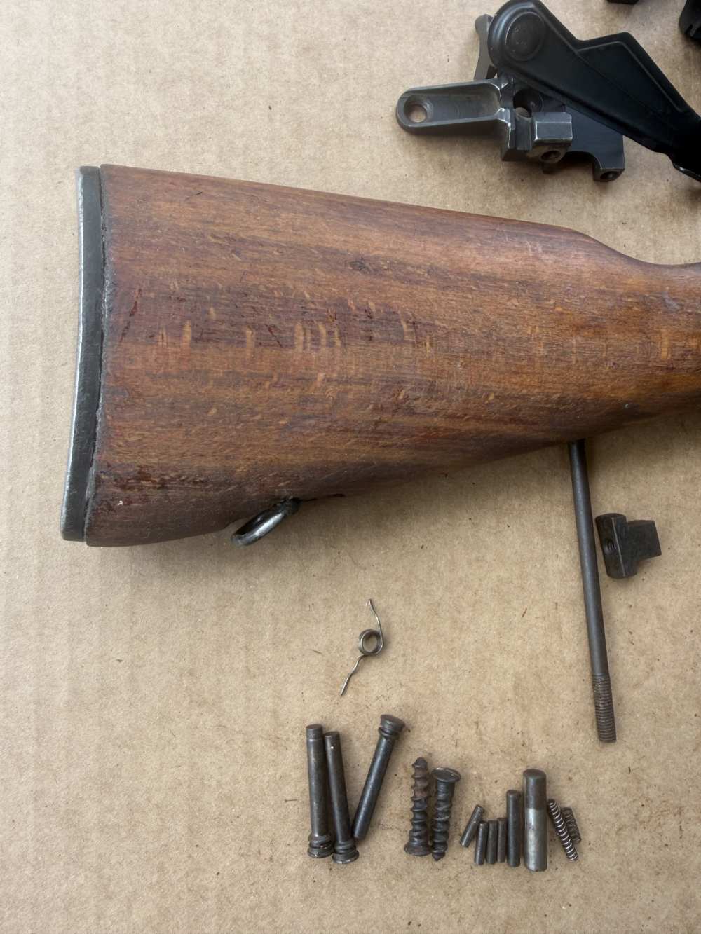 CLEAN PALM SWELL HANDGUARDS 1963 ROMANIAN HARDWOOD BLUED AKM KIT 7.62x39-img-2