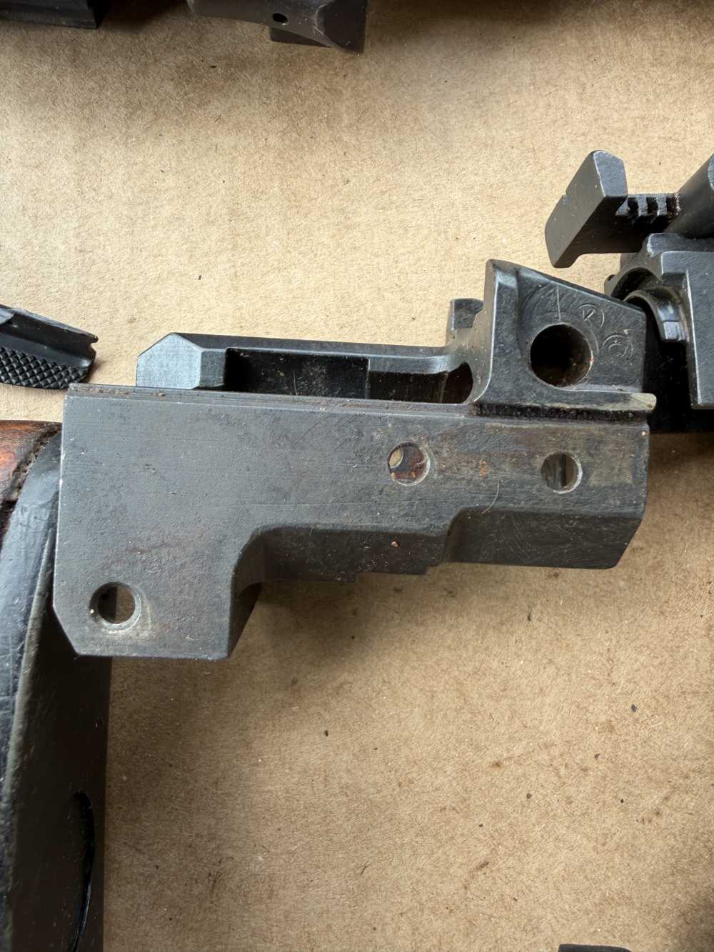 CLEAN PALM SWELL HANDGUARDS 1963 ROMANIAN HARDWOOD BLUED AKM KIT 7.62x39-img-26