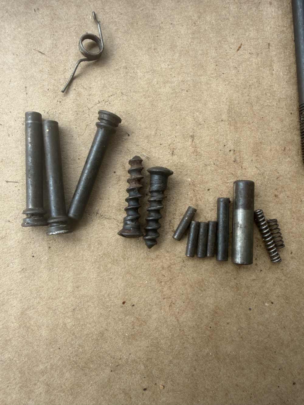 CLEAN PALM SWELL HANDGUARDS 1963 ROMANIAN HARDWOOD BLUED AKM KIT 7.62x39-img-3