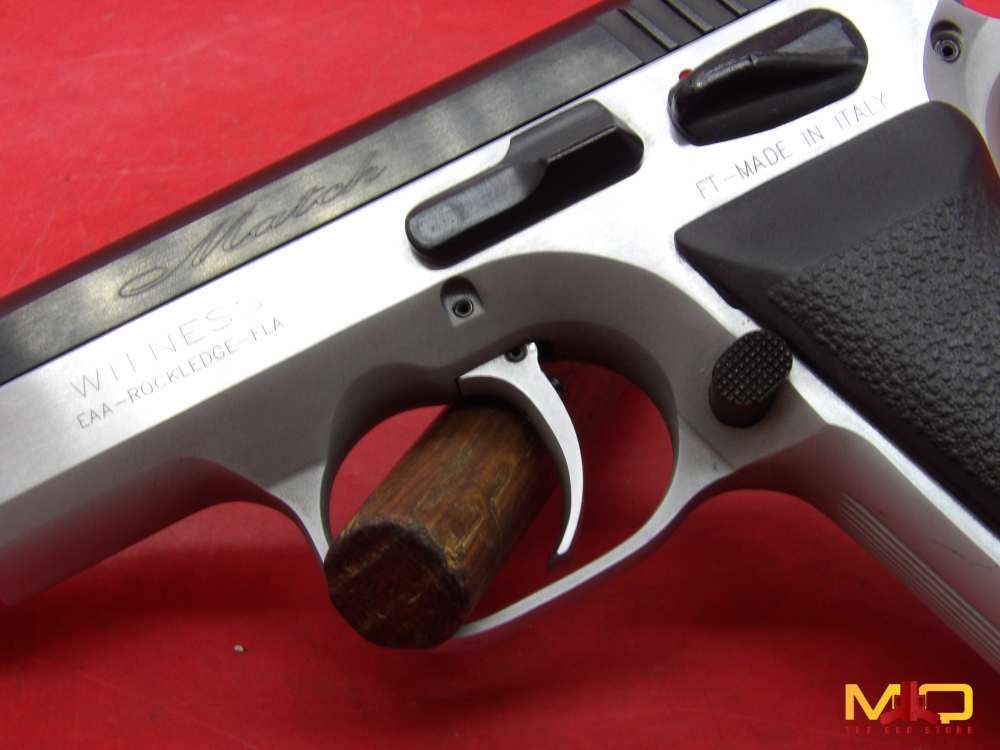 EAA Witness Match 9mm Very Good Condition 4 Mags Penny Start!-img-8