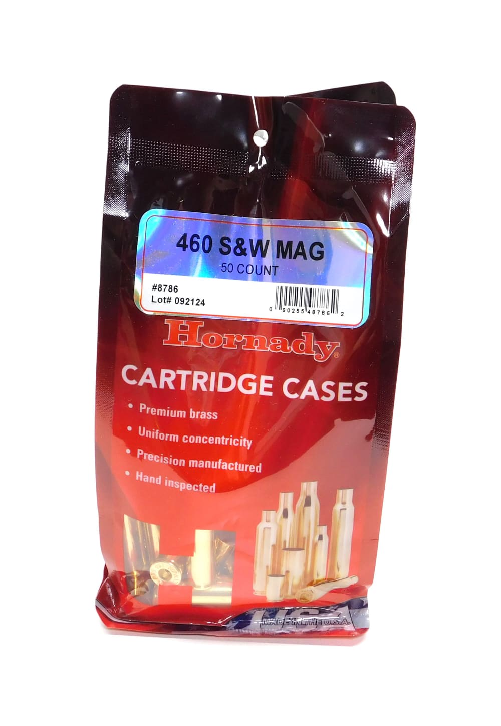 Hornady 460 S&W MAG Unprimed Brass Cases #8786 200 Cases NEW NO RESERVE-img-0