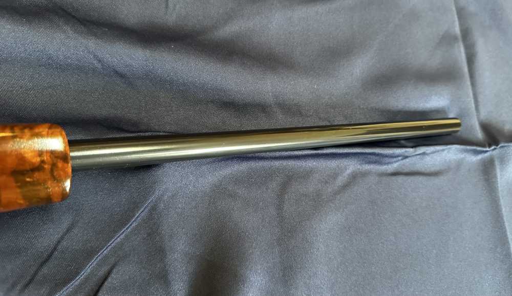 Flaig's Custom 30-06 Mauser with Exquisitely Crafted Quilted Maple Stock -img-18
