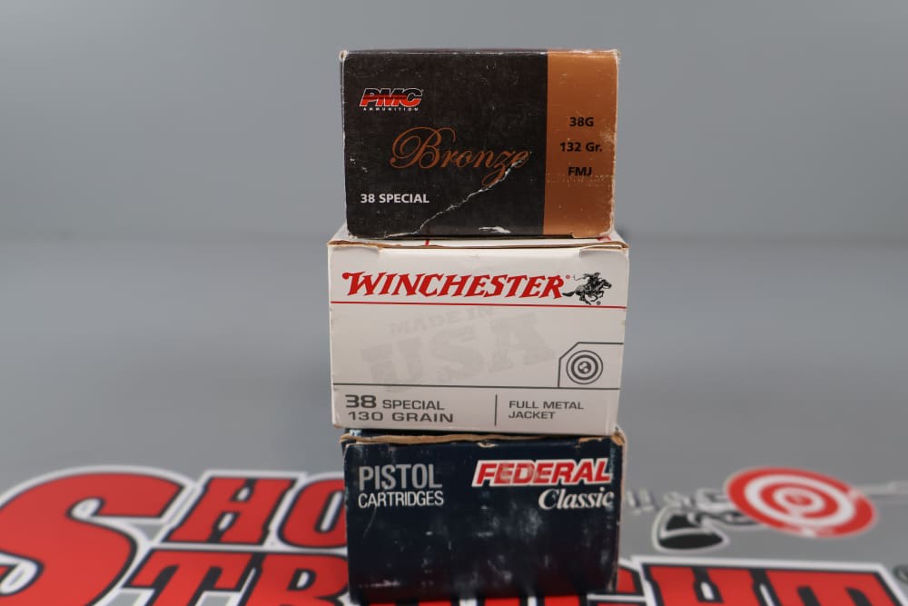 Lot O' 150rds of .38 SPL Ammunition (PMC/Winchester/Federal)-img-3